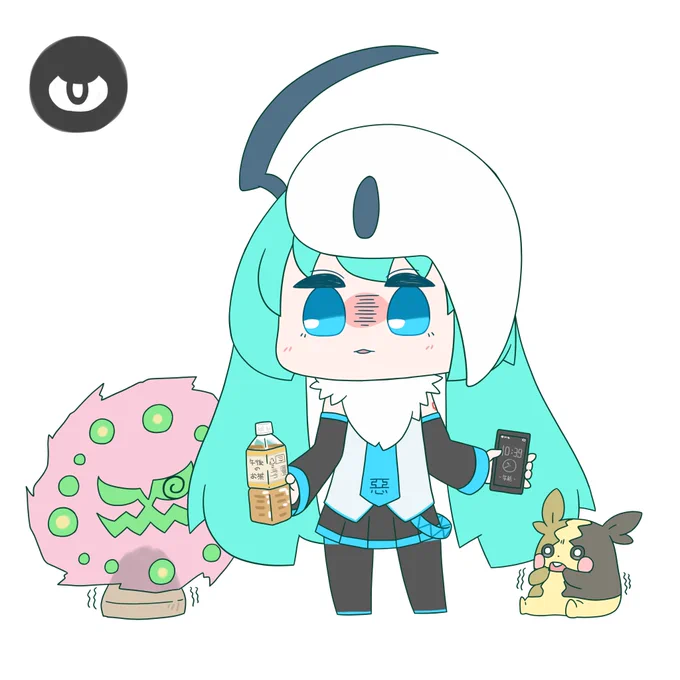今日も一日ポケミクあく枠#初音ミク 