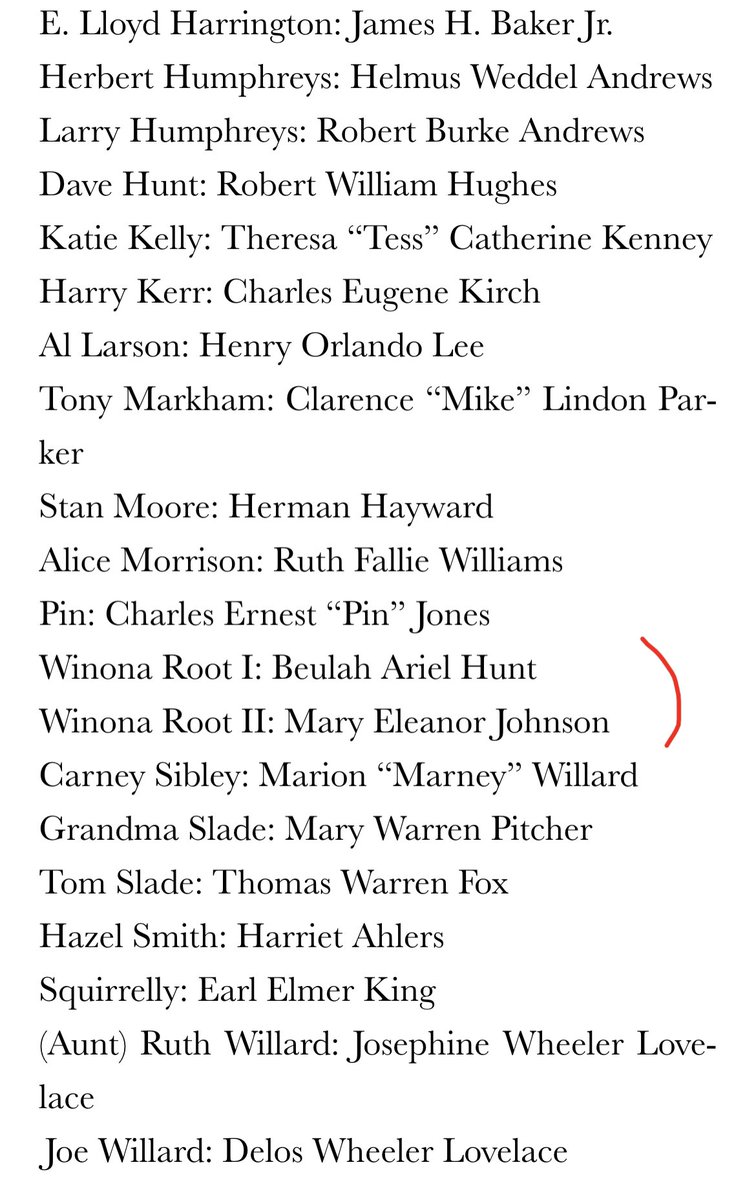 btsociety's tweet photo. @fateisonmyside Two people - “Winona I” listed here refers to the first four books and “Winona II” refers to the rest https://t.co/7UH1S3KW1j