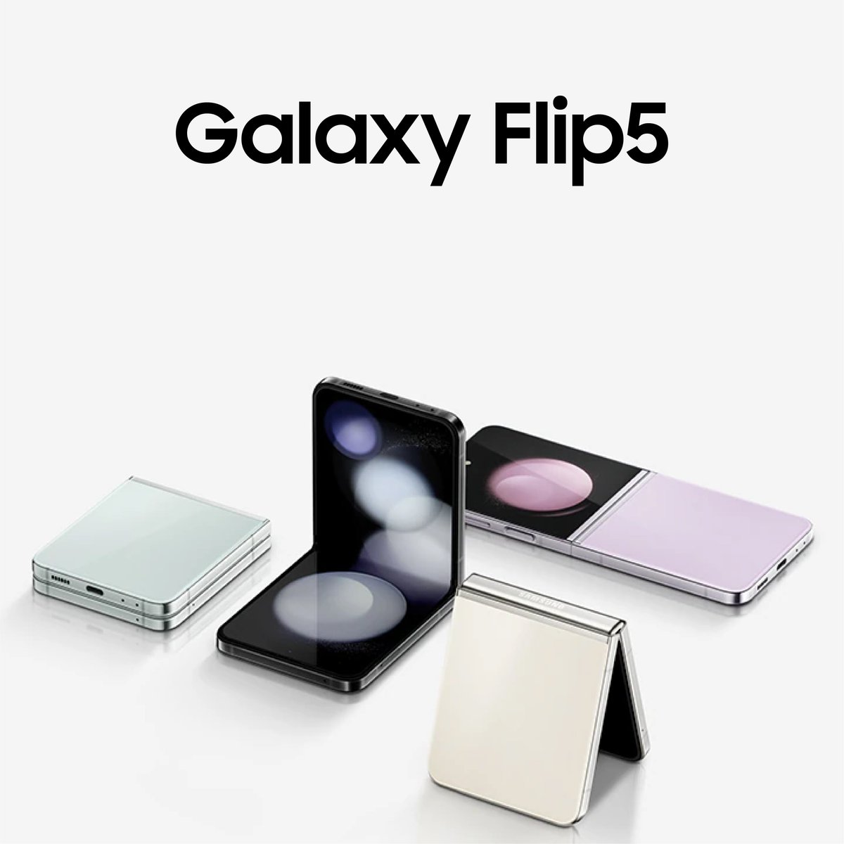 📱 Say hello to the future with the Samsung Galaxy Z Flip5! 🌌 Get yours now at wowffer.com 🛍️✨ #AmazingProducts #BigSavings #FlipIntoTheFuture