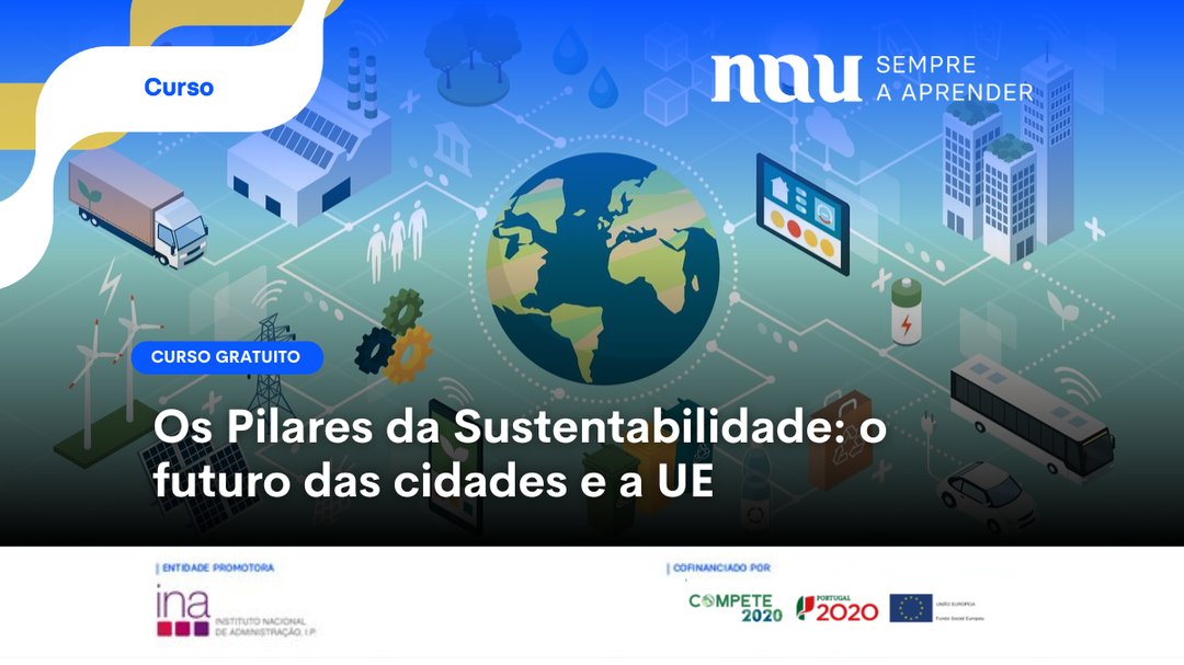 Celebra-se hoje o Dia Nacional da Sustentabilidade 🌱

Neste dia, saiba como pode participar ativamente no processo de transformação do ambiente urbano da sua cidade com o curso “Os Pilares da Sustentabilidade: o futuro das cidades e a UE“ 👉 bit.ly/3PuBANY