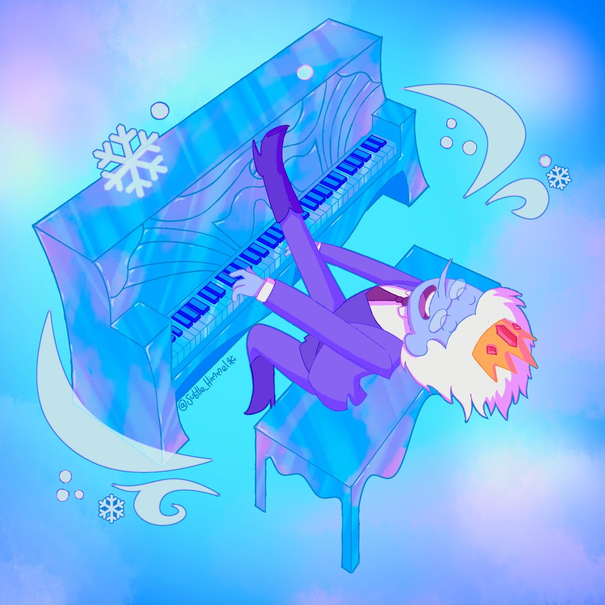 My Winter wonder world ❄️
.
#winterKing #FionnaAndCake #FionnaAndCakeFanart #SimonPetrikov