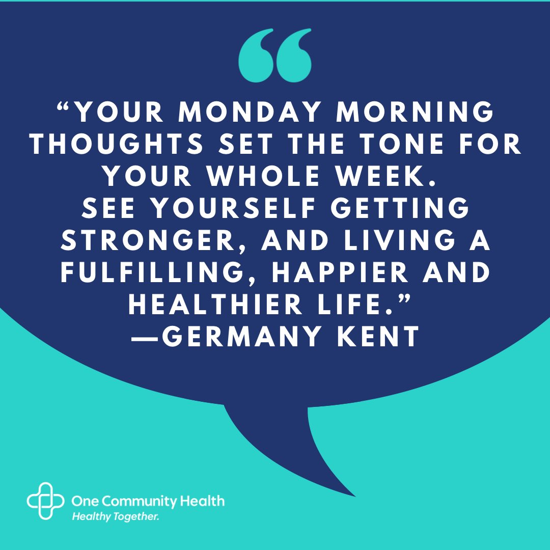 OneCommHealth's tweet photo. Happy Monday 🎉

#OCHsac #MorningMotivation #fqhcs #health https://t.co/fj0UAl2gUj