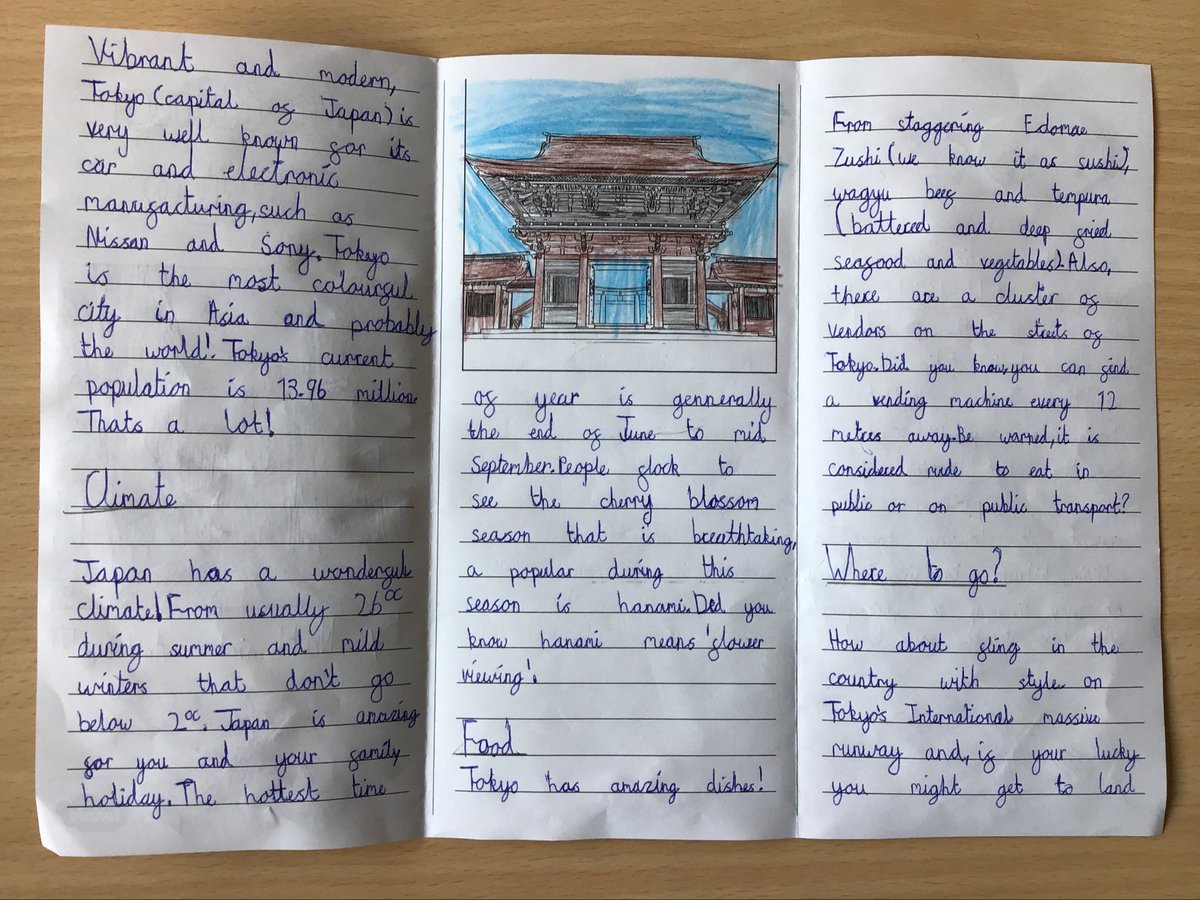 MrB_Thatto's tweet photo. Some finished examples of our persuasive writing leaflets. #ThattoPrim_Writing https://t.co/K7YxqSwvF4