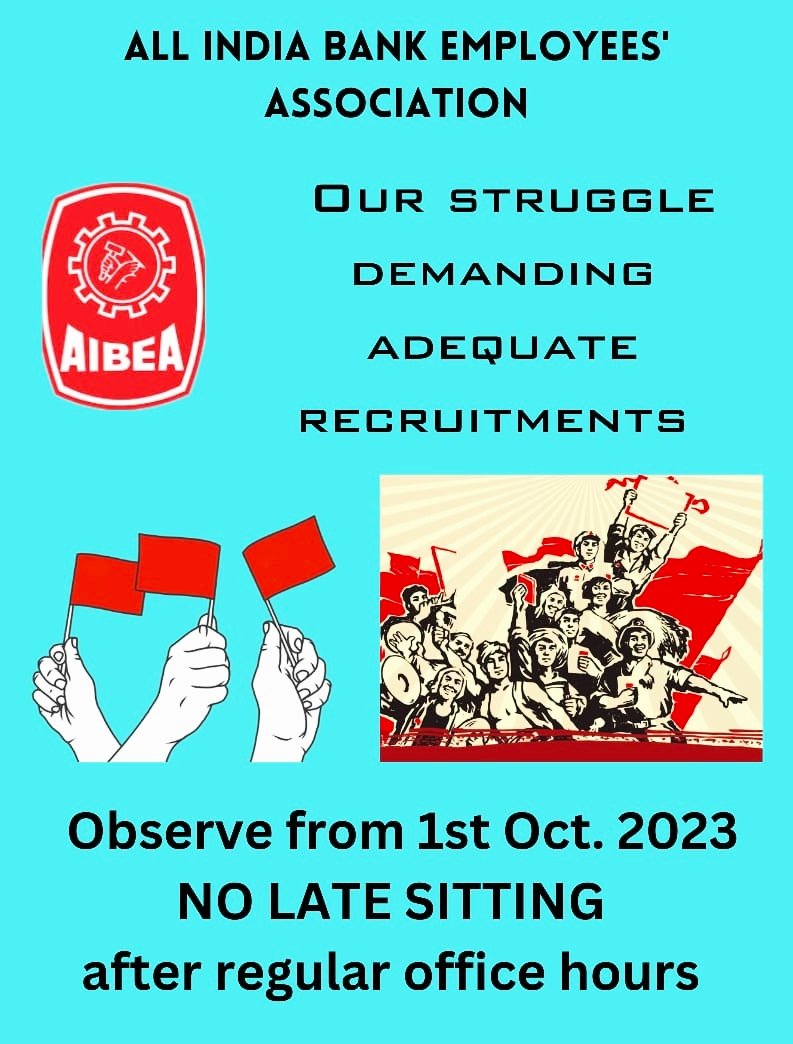 cpiup's tweet photo. Bankmen on warpath demanding adequate manpower in Banks
#AIBEA
@DFS_India @nsitharaman @narendramodi
#UBSAUP
#AIUBEA
@ChVenkatachalam https://t.co/YUHxPOATVM