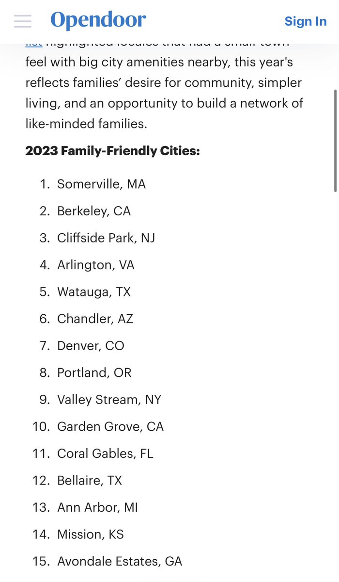 #chandlerarizona again ranked among family-friendliest U.S. cities 🌞