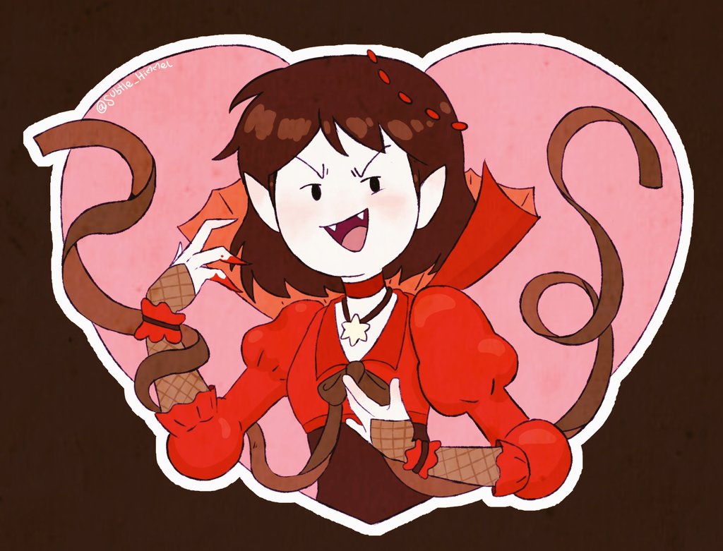 The Star ⭐
.
#MarcelineTheStar #marcelinethevampirequeen #FionnaandCake #fionnaandcakefanart