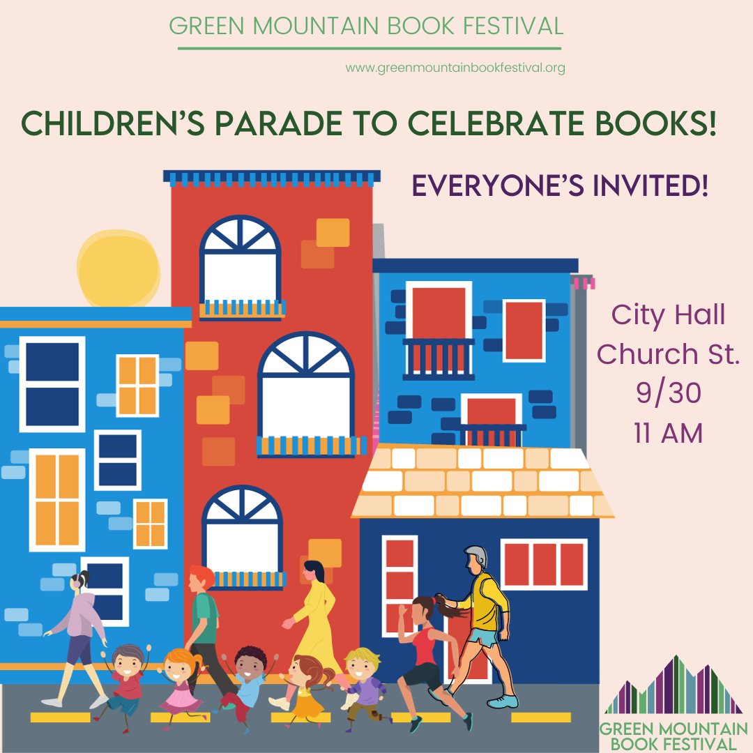 Green Mountain Book Festival tweet media