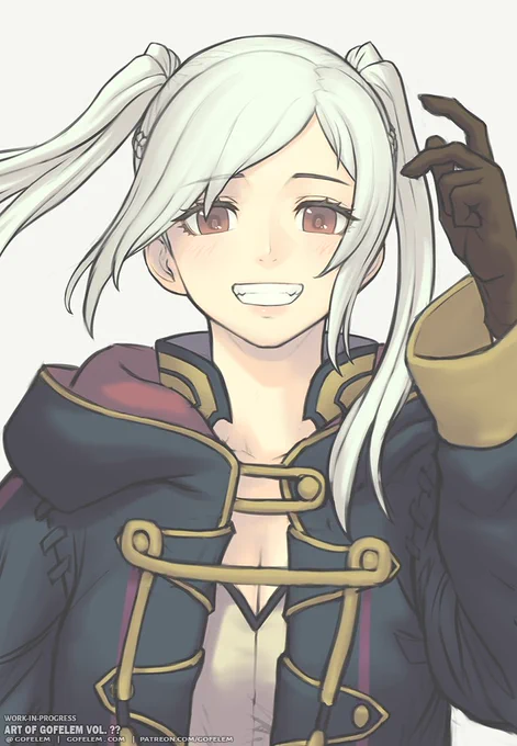 Robin wip #FireEmblem #FEAwakening#ファイアーエムブレム #ルフレ 