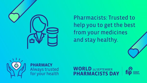 EmilyCPharmD's tweet photo. Happy #WorldPharmacistDay 💊🌎 I am celebrating by picking up an extra shift!! https://t.co/ZV11ngFDYu