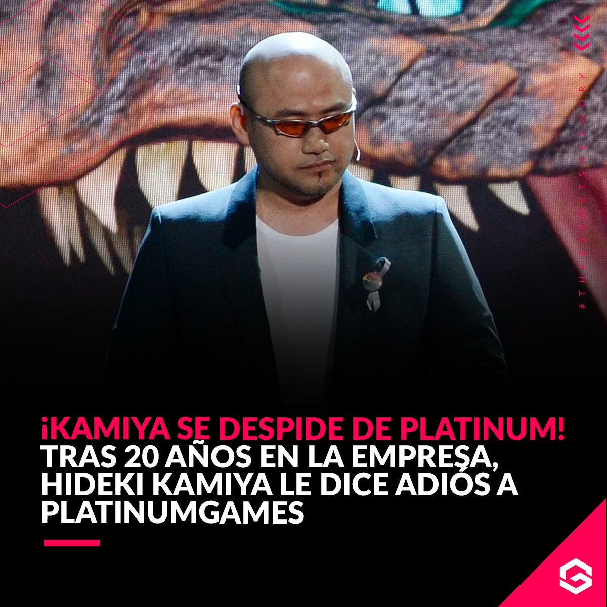 Tras dos décadas de trabajo, Hideki Kamiya ha anunciado que se despedirá de PlatinumGames en Octubre de este año.

Según el Director, la decisión no fue fácil, pero sí necesaria para continuar con su trayecto creativo.