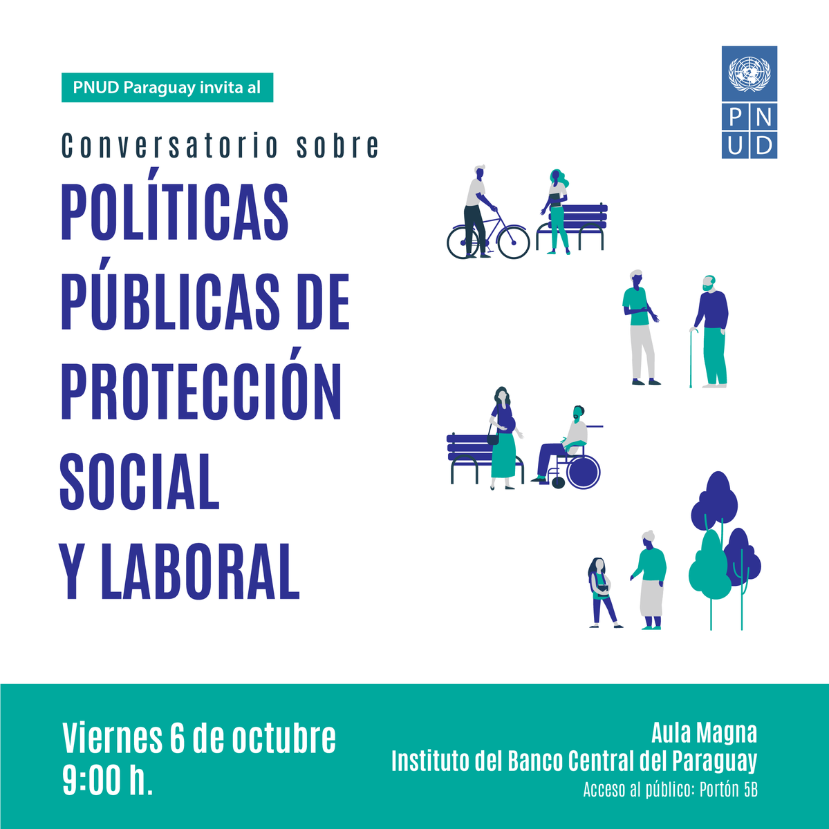 📌 Save the date! 

¿Querés conocer el contexto y los principales desafíos de la protección social y laboral a nivel nacional y regional?

📆 Viernes 6/10
⏰ 9:00 h
👉 Inscribite aquí: forms.office.com/e/e00Ff8fpGf