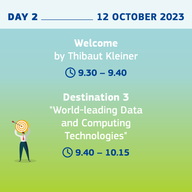 EU_HaDEA's tweet photo. 📢#HorizonEU Info Days on Cluster 4 – Digital, Industry &amp; Space are around the corner!

Join us to learn more about the upcoming funding opportunities, eligibility criteria &amp; application process.

🗓️11-12 October 2023
📌Online

More info and agenda ⤵️