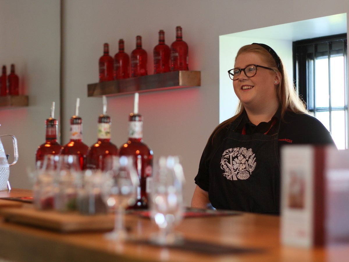 The Red Door Visitor Experience awaits: bit.ly/3qzN3js

You will be able to meet our gorgeous copper pot still, Peggy, learn more about our gin creation process and enjoy one of our signature serves at our bar area.

#RedDoorGin #VisitorExperience
