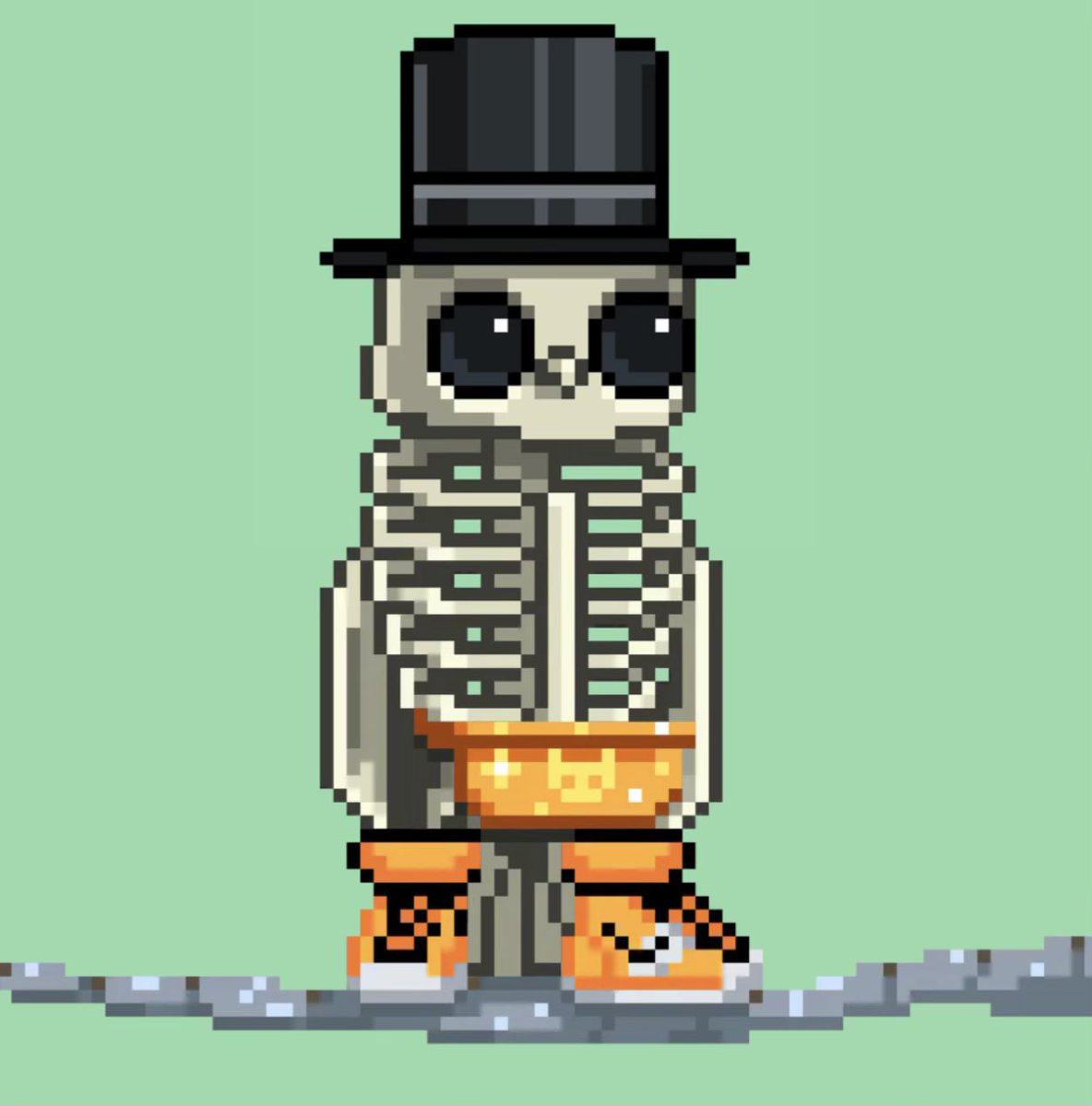 UDntCare's tweet photo. @Shiba_King1991 @moonbirds @BirdBuilders Sophisticated skellyman 💀🦉 https://t.co/AGj0qTZOrH