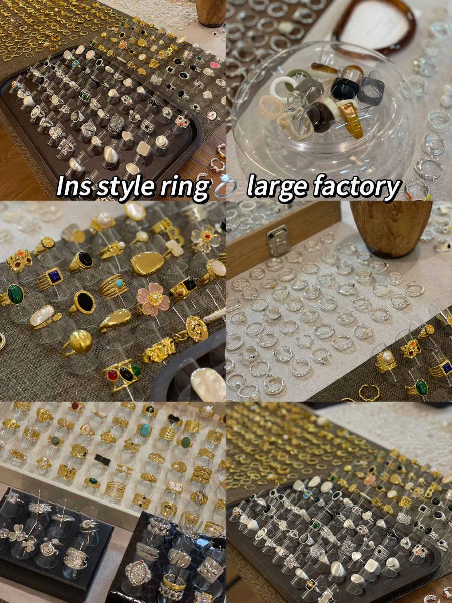 Rachel202066's tweet photo. Our ring is a main one that can't fade.

The material is copper-plated with 18K real gold. It contains a slight amount of real gold. The basic version inside is open and easy to adjust the key network mix and match the most beautiful. https://t.co/XH8xwTLB24