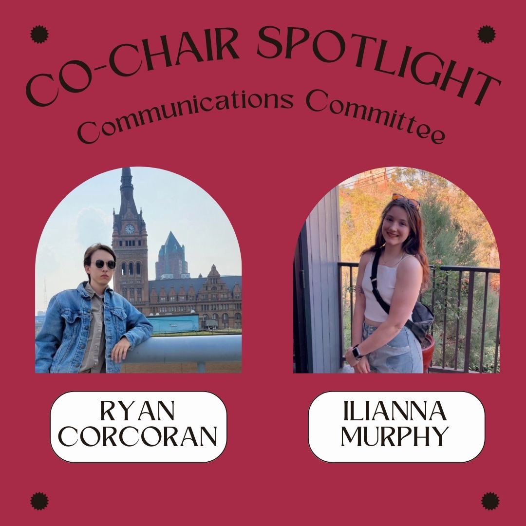 SCCulverCenter's tweet photo. Meet our Co-Chairs! 

Our first co-chair spotlight features our Communication Committee. This year Ryan Corcoran and Ilianna Murphy are leading the committee. 

We are excited to see what they do first! ⚡️ https://t.co/IWEAi8LLaH