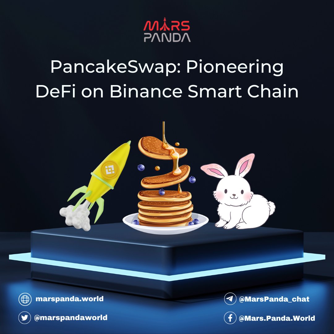 You got it right!! The answer to our latest trivia is...Pancakeswap!!

 Dive into DeFi Innovation! PancakeSwap Leads the Way on Binance Smart Chain. 🚀💫 

Read more: medium.com/p/26966b32b135

#MPT #Blockchain #DeFiRevolution #PancakeSwap