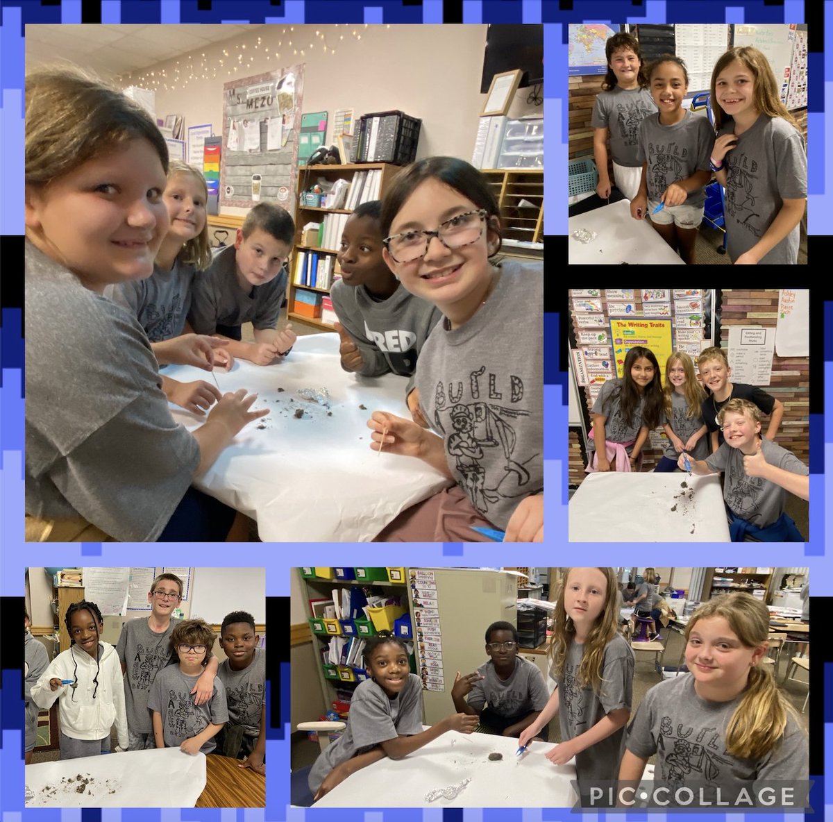 PerryWorthTiger's tweet image. 🦉🔍5th grade dissecting owl pellets!  #5thGradeRocks #thisisLCSC