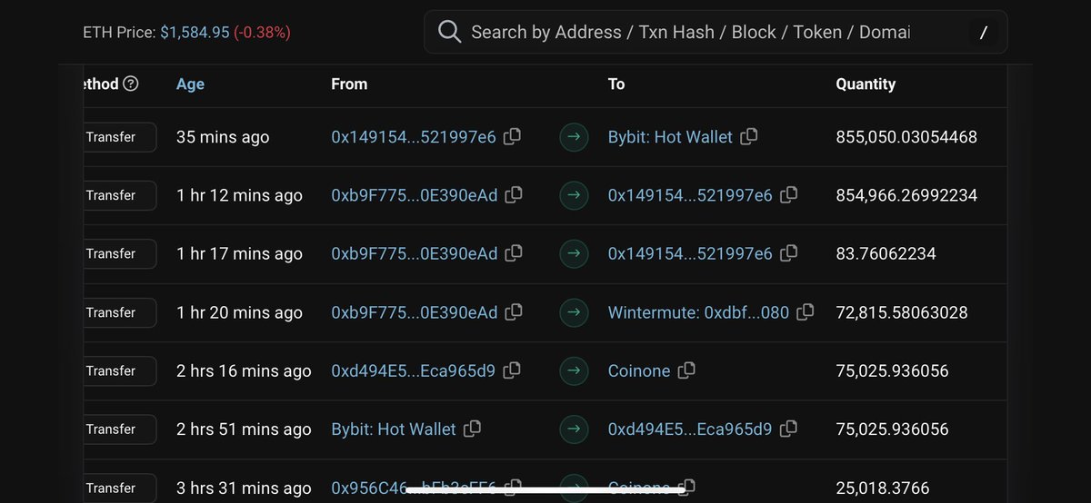 kingmaker0789's tweet photo. Team selling tokens to dump $NEXT 

Token dumping from day one 
No selling pressure from airdrop tokens but it’s dumping daily https://t.co/Z7gPFFFKfM