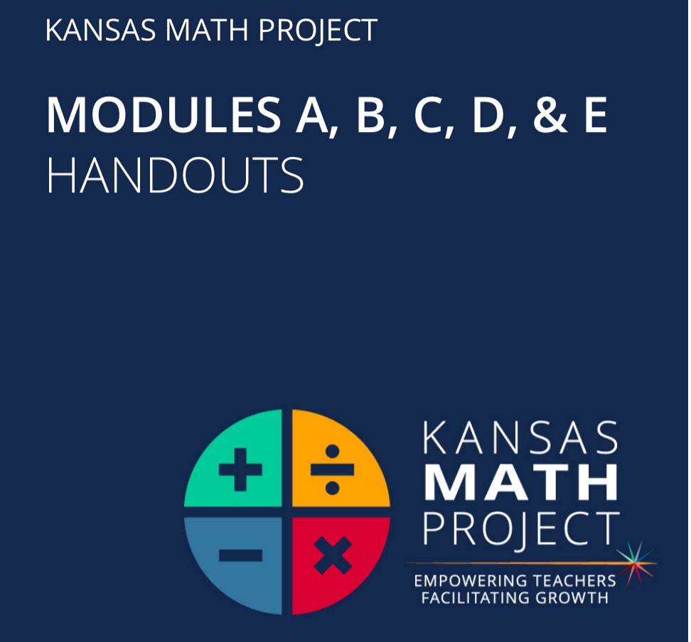 Thrilled to be in #Kansas all week with the @ksmtss team and the Kansas Math Project! We're here in Dodge City today and tomorrow then taking the road show to Lawrence. These modules focus on math progressions, systematic instruction, and data-based decision making.