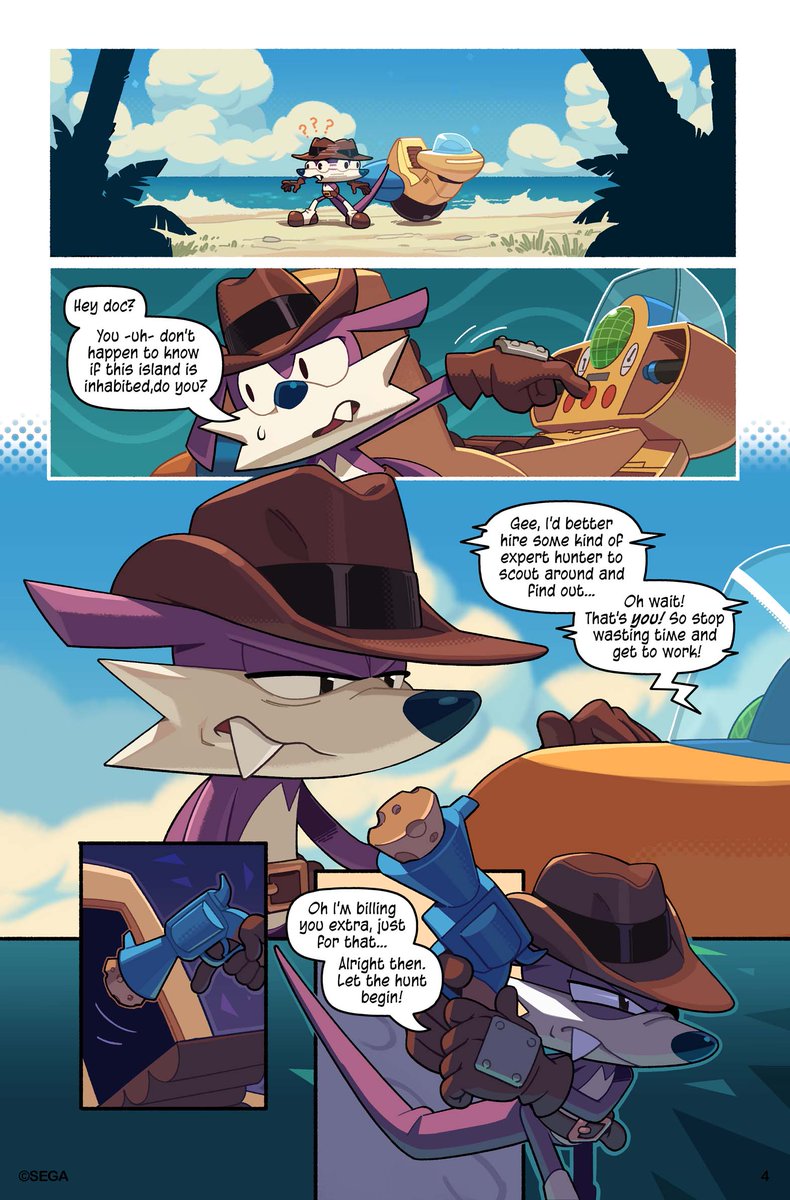 Sonic Superstars: Fang's Big Break Part 1

Dr. Eggman hires Fang the Hunter to scope out an unfamiliar island, unaware of the dangers ahead... 