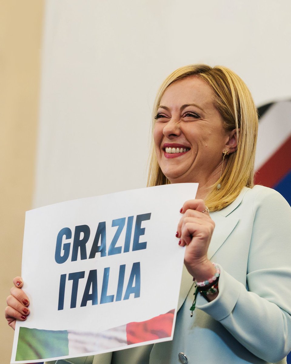 Giorgia Meloni tweet media
