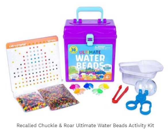 #BuffaloGames #Recalls Chuckle & Roar Ultimate #WaterBeads Activity Kits Due to Serious Ingestion, #Choking and Obstruction Hazards; One Infant Death Reported; Sold Exclusively at #Target ow.ly/PI2j50PPj5W