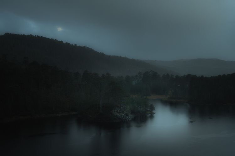 gloomy.