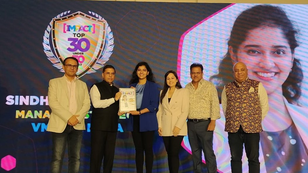 IMPACT_onnet's tweet photo. Celebrating the young talent of today and leaders of tomorrow👏
Meet the #IMPACTTop30Under30 Winner Sindhoora Ganesh, @VMLYR.
#impactawards #30under30 #advertising #creative #youngtalent https://t.co/Rz1erEnVRO