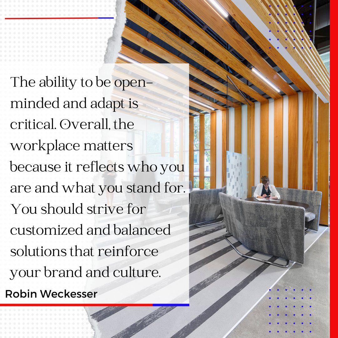 a3workplace's tweet photo. Curious about how to maintain a distinct personality with ever-changing workplace transformation and technological innovations? Check out more from Robin Weckesser below!

https://t.co/DQVKEaY2Q2 https://t.co/brCQ7Qj8wV