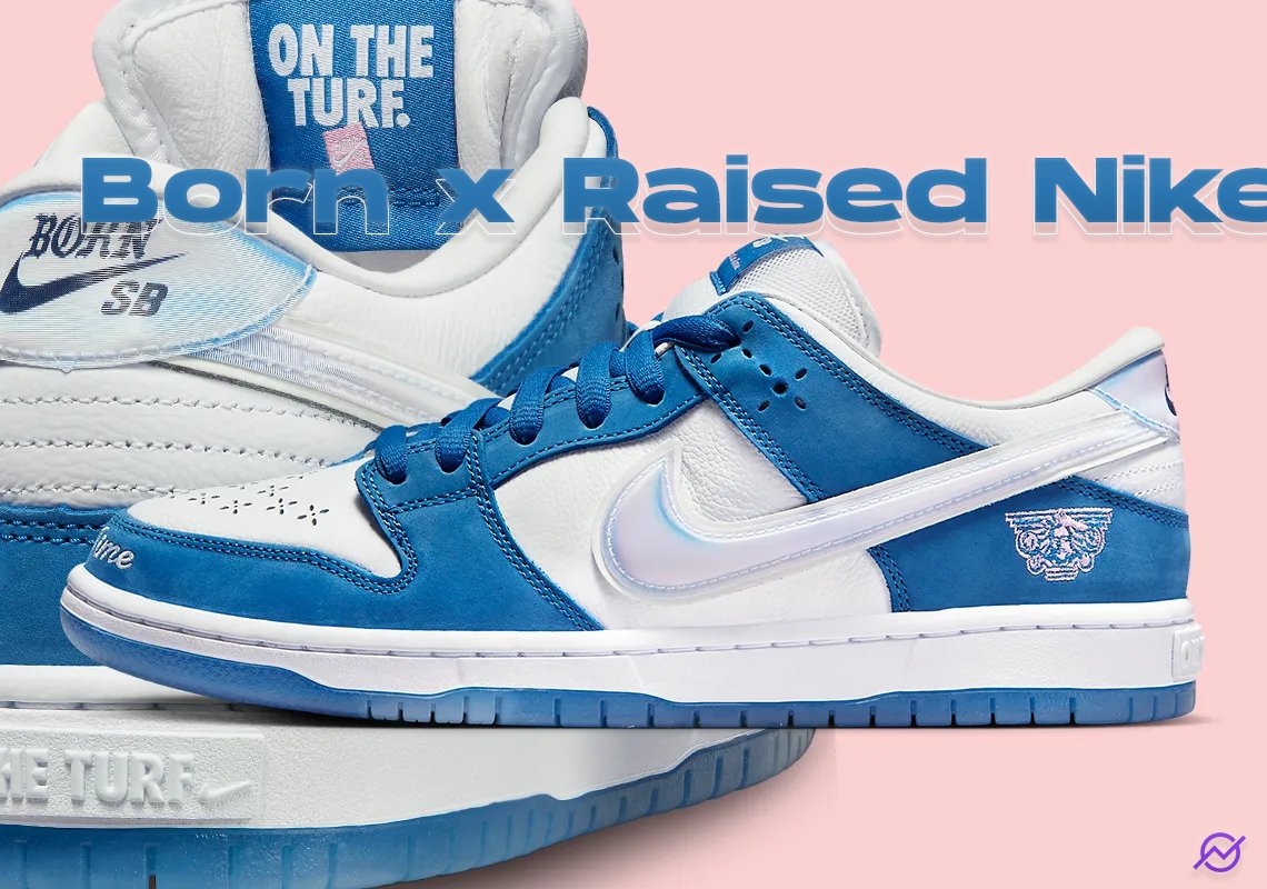 With the release of the Born x Raised Nike Dunk Low SB this week... Do you think we see a SNKRS shock drop with less than 2k pairs? 🤫👀