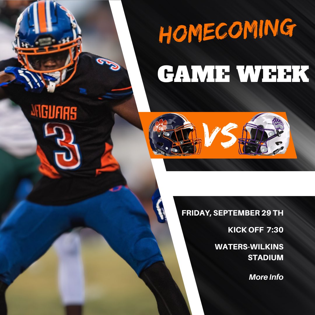 CedarFootbal's tweet photo. It’s Homecoming Week! This Friday at 7:30 we will play host to Cherokee Bluff. We can’t wait to welcome back all of our alumni and fans! #BeTheStandard #OneCedar https://t.co/PuRV2eRS9v