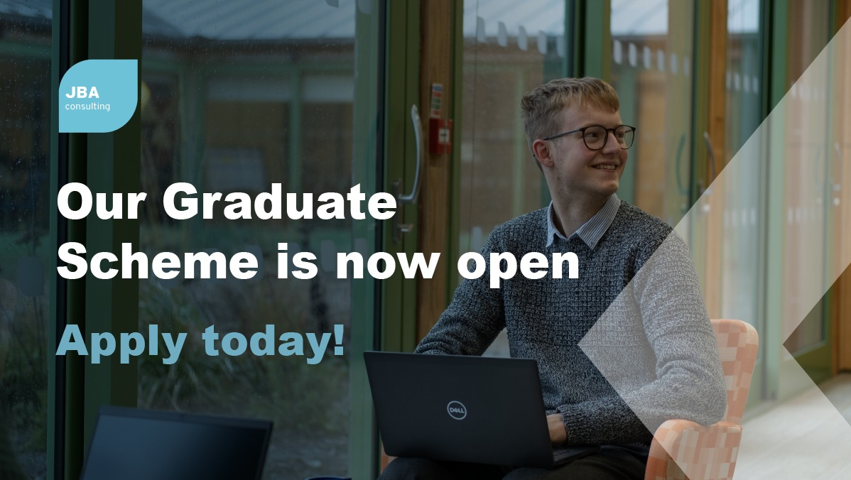 JBAConsulting's tweet image. Looking for a #Graduate role? Applications to join our #GraduateScheme via one of our five pathways are now open! For more information on entry requirements and the benefits of joining JBA, follow the link below. jbaconsulting.com/graduate-caree…