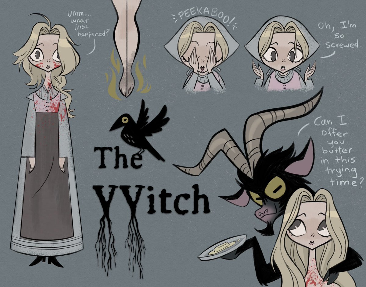 kathudsonart's tweet photo. 🎵it’s the most wonderful time on the year🎵🎃 every year I love #thevvitch more and more #blackphillip #thomasin #anyataylorjoy #roberteggers #thewitch https://t.co/vLfr4n4CaG