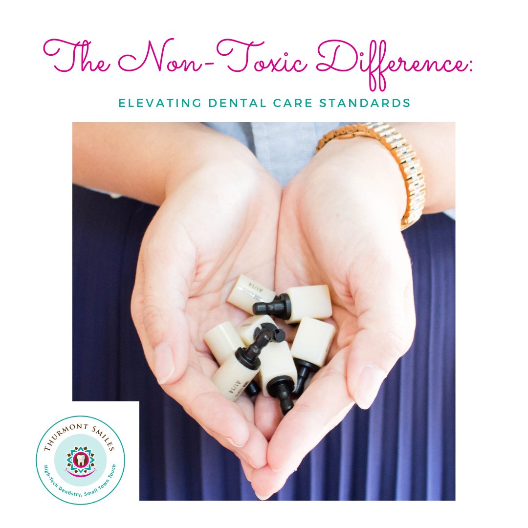 Your health matters to us! At Thurmont Smiles, we go the extra mile to ensure your well-being by using non-toxic filling and restorative materials and conducting compatibility tests if you need one. 
.
Non-toxic materials not only protect your teeth but also safeguard your overal