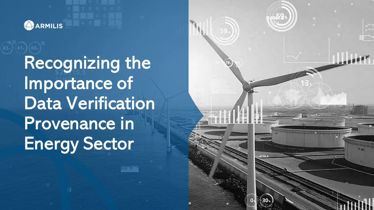 #Dataintegrity is a game changer in the energy sector. By embracing data analytics, utilities can optimise their operations and drive innovation. Making #dataverification mandatory is must to guarantee origin and authenticity of information.