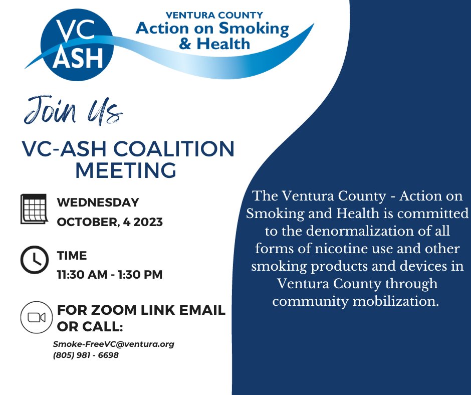 Ventura County Action on Smoking & Health tweet media