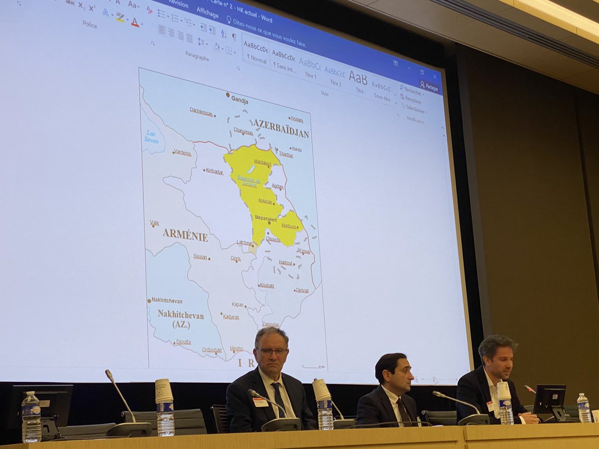 Ce soir ouverture du colloque <a href="/LiberteProspect/">Liberté et Prospective</a> « Haut-Karabagh : Arméniens en danger » Hovhannès Guevorkian <a href="/TYegavian/">Tigrane Yegavian</a> <a href="/AraToranian/">Ara Toranian</a>