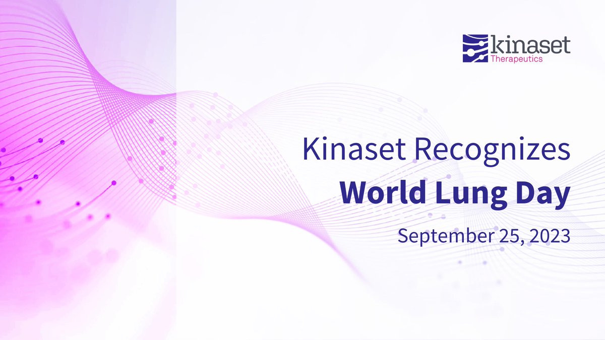 Today is #WorldLungDay – a day dedicated to promoting the importance of lung health & ensuring access to prevention & treatment for all.

Learn how Kinaset is working to improve lung health by developing inhaled therapeutics for #respiratorydiseases: bit.ly/3r73QtD