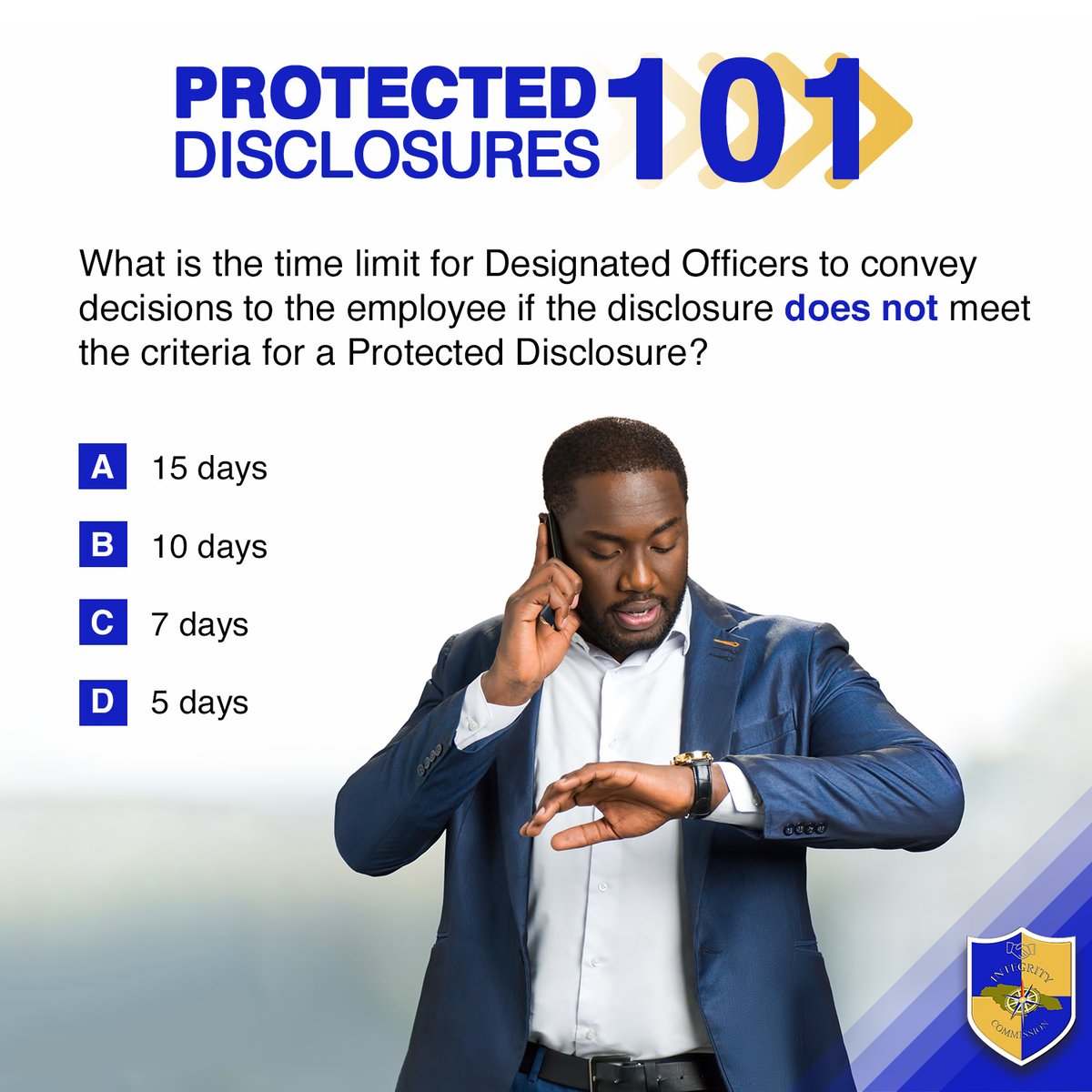 JISNews's tweet image. It's pop quiz time again! 

Leave your answer in the comments/poll!  

#protecteddisclosures #integritycommission #whistleblower #endcorruption
