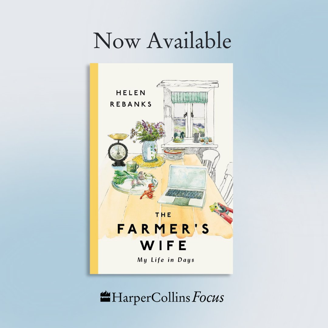Now available! 'The Farmer's Wife' from Helen Rebanks is an honest portrait of rural life and an authentic exploration of both the hard work and reward of keeping a home and raising a family. Find it online and in stores today!