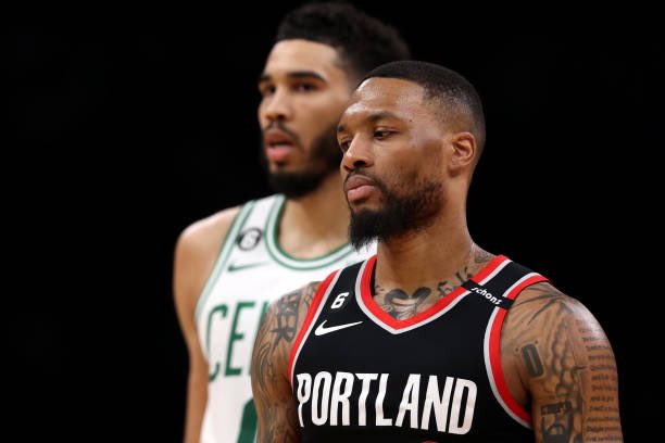 The Boston Celtics are the favorites to land Damian Lillard if he’s not traded to Miami, per @betonline_ag