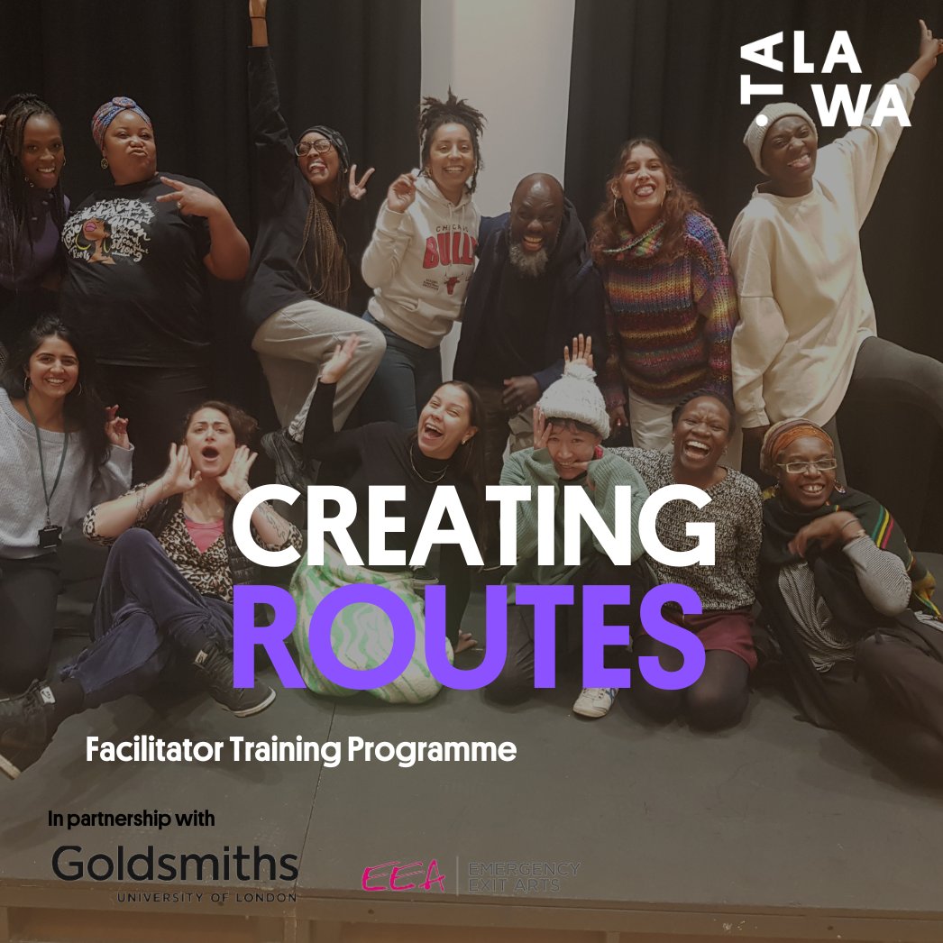 Creating Routes is back! Creating Routes is a FREE facilitator training programme. It is open to Global Majority theatre-makers and creatives aged 18+, with or without participatory arts experience. Submit your application now: talawa.com/articles/creat…