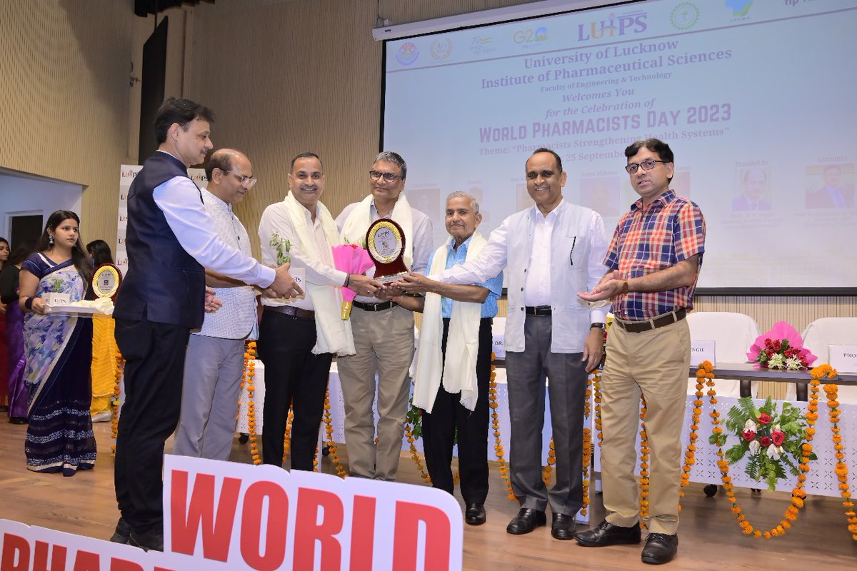 FsdaKumar's tweet image. World pharmacists day 2023 LUIPS