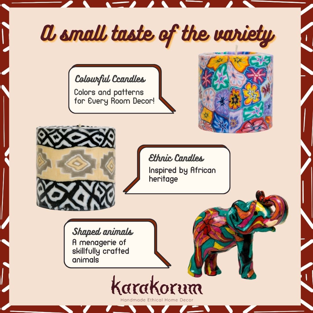 KarakorumCrafts's tweet photo. 🕯️✨ Illuminate Your World with Swazi Candles! 🌍🕯️

#SwaziCandles #ethicalconsumerism #karakorumethicaldecor #uniquecandles  #candlelove #handmadecandle https://t.co/yQS8cBqBHf