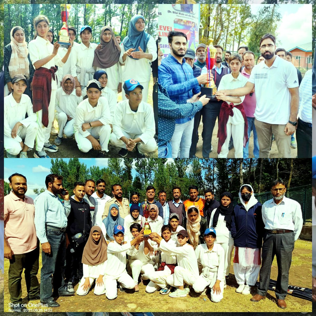 yssganderbal's tweet photo. YSS Ganderbal bagged Second Position in the inter District Provincial level Cricket competition of Grils U/17 years at Kulgam. DYSSO Ganderbal Mr Sheikh Shafqat Iqbal congratulated the whole team &amp; Escort teachers for achieving this milestone.
@dgyssjk @dcganderbal @KNSKashmir https://t.co/zHxg43cegA