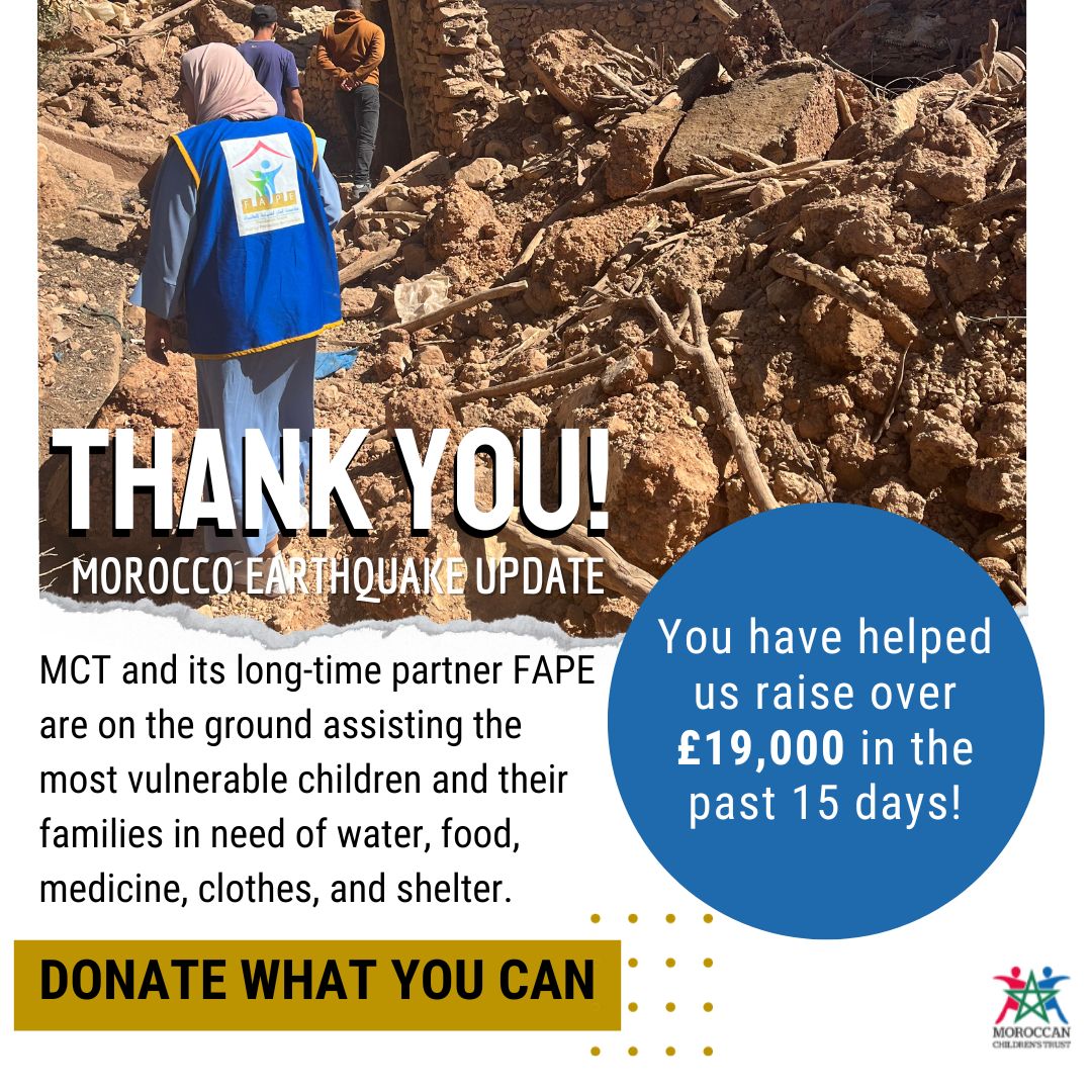 Moroccan Children's Trust tweet media