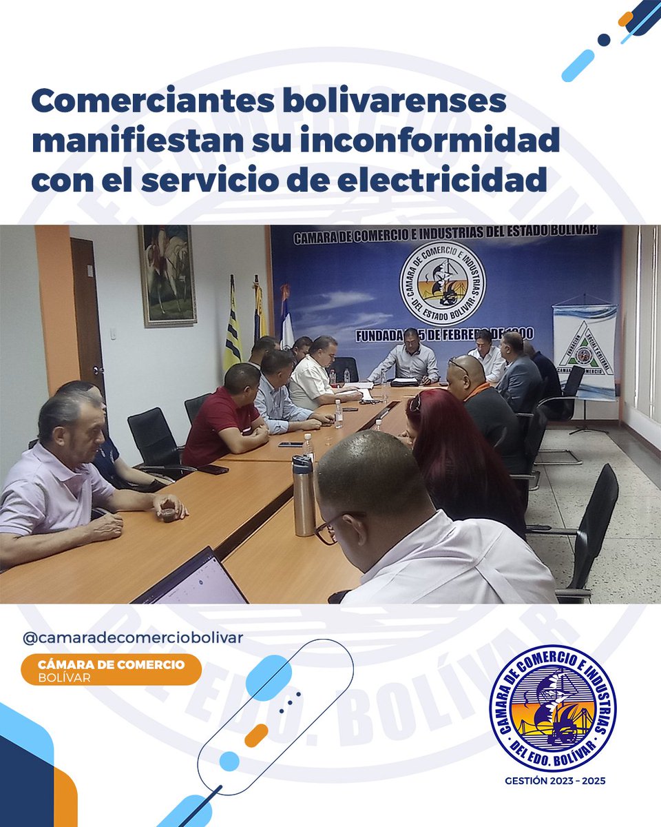 @camcomerciobol ha recibido las consultas y quejas de sus afiliados acerca del aumento exponencial del recibo de energía eléctrica facturado por Corpoelec.
El sector comercial ha sufrido de pérdidas importantes en equipos. Lea más en 👇
camaradecomerciobolivar.org/comerciantes-b…