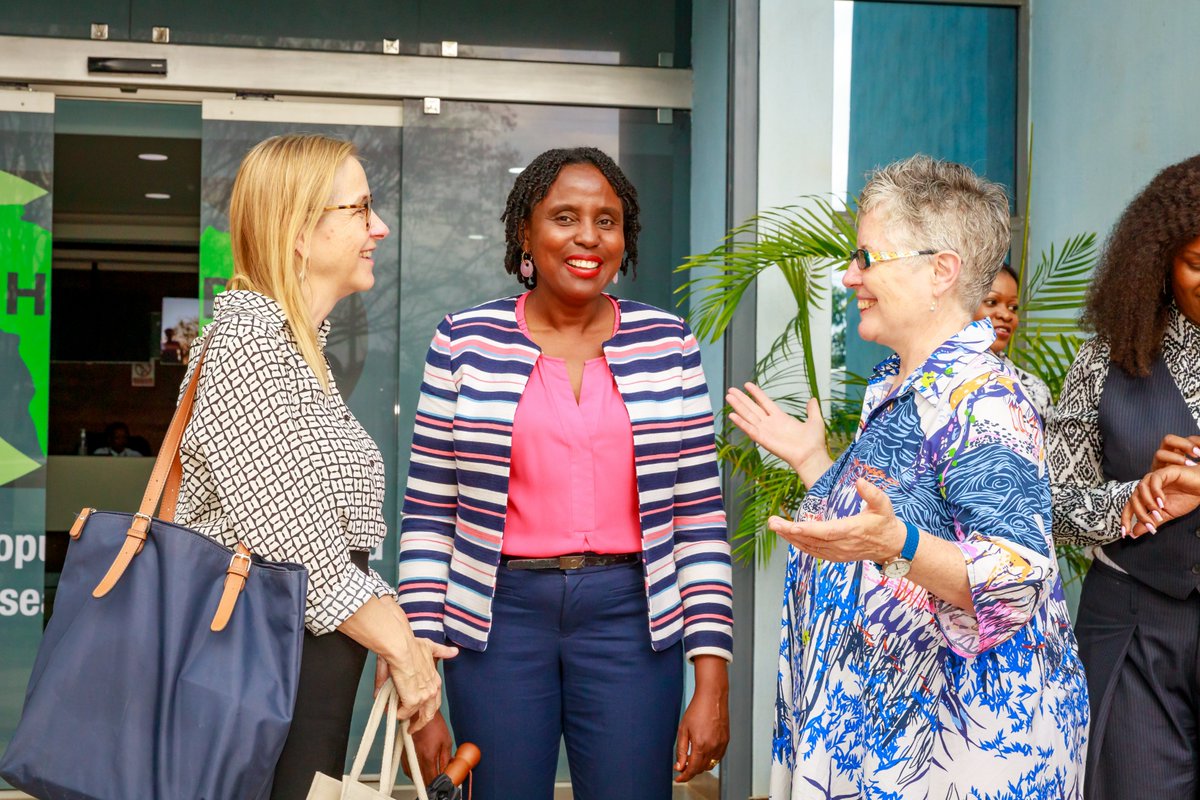 Dr. Catherine Kyobutungi Muzukulu wa Bityo (@ckyobutungi) on Twitter photo We were delighted to host the new <a href="/IDRC_CRDI/">IDRC | CRDI</a> president <a href="/Julie_Delahanty/">Julie Delahanty</a> at our <a href="/aphrc/">APHRC</a> campus.
We greatly appreciate the many years of true partnership and look forward to many more.
<a href="/kathryntoure/">Kathryn Toure</a> <a href="/DrSam_Oti/">Sam Oti</a> <a href="/RatemoJuliet/">Juliet Ratemo-Okumu</a> <a href="/EvelynGitau/">Evelyn Gitau</a> We were delighted to host the new <a href="/IDRC_CRDI/">IDRC | CRDI</a> president <a href="/Julie_Delahanty/">Julie Delahanty</a> at our <a href="/aphrc/">APHRC</a> campus.
We greatly appreciate the many years of true partnership and look forward to many more.
<a href="/kathryntoure/">Kathryn Toure</a> <a href="/DrSam_Oti/">Sam Oti</a> <a href="/RatemoJuliet/">Juliet Ratemo-Okumu</a> <a href="/EvelynGitau/">Evelyn Gitau</a>