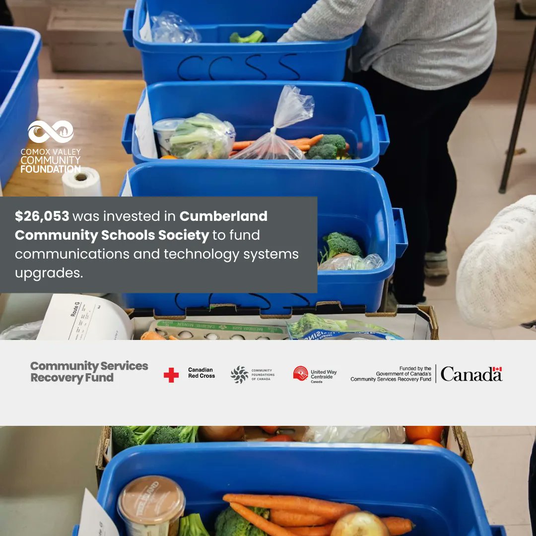 cvcfed's tweet photo. The #CommunityServicesRecovery Fund funded by @ESDC_GC aims to support the adaptation and modernization needs of non-profit and charitable Community Service Organizations such as Cumberland Community School Society. https://t.co/aSNKl7BzIu